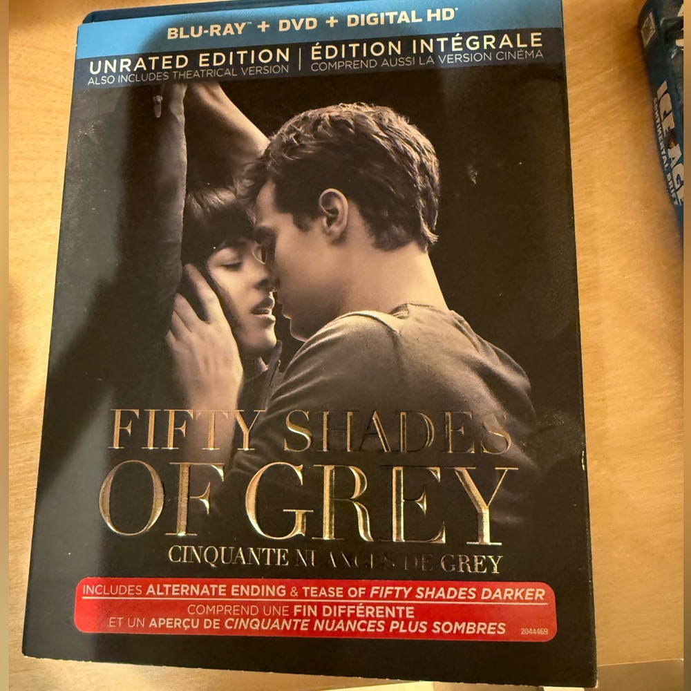Fifty Shades of Grey Blu-ray DVD Digital HD